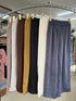 Casual Straight Cut Loose Trousers